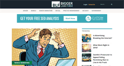 Desktop Screenshot of biggerlawfirm.com