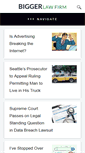Mobile Screenshot of biggerlawfirm.com
